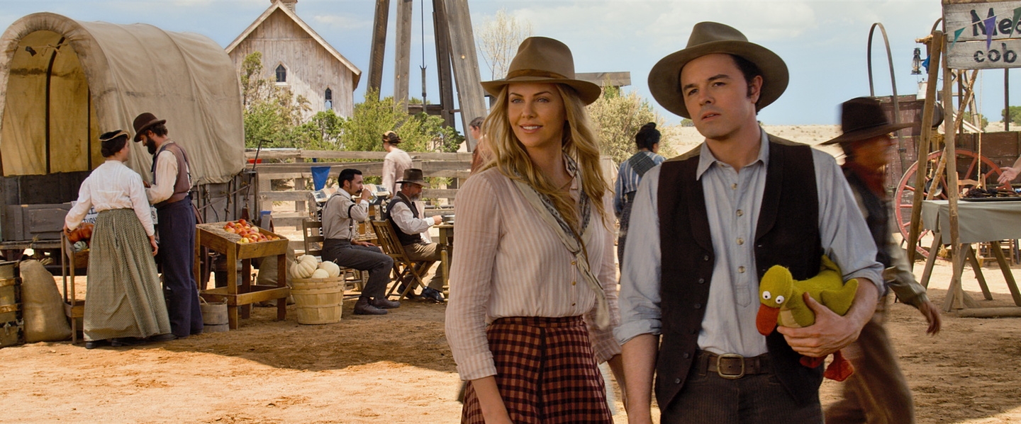 Million Ways to Die in the West, A / Charlize Theron / Seth MacFarlane / Ted / A Million Ways to Die in the West