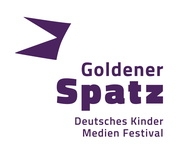 Goldener Spatz - Logo / Deutsche Kindermedienstiftung GOLDENER SPATZ