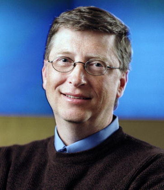 Wirbt für das Next-Generation-Format HD-DVD: Bill Gates