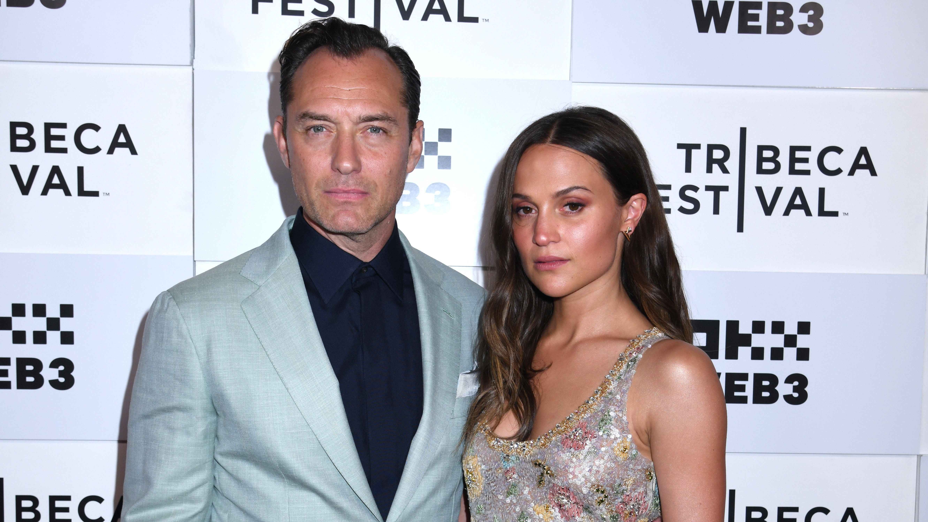  Jude Law und Alicia Vikander werden in Zürich mit dem Goldenen Auge geehrt