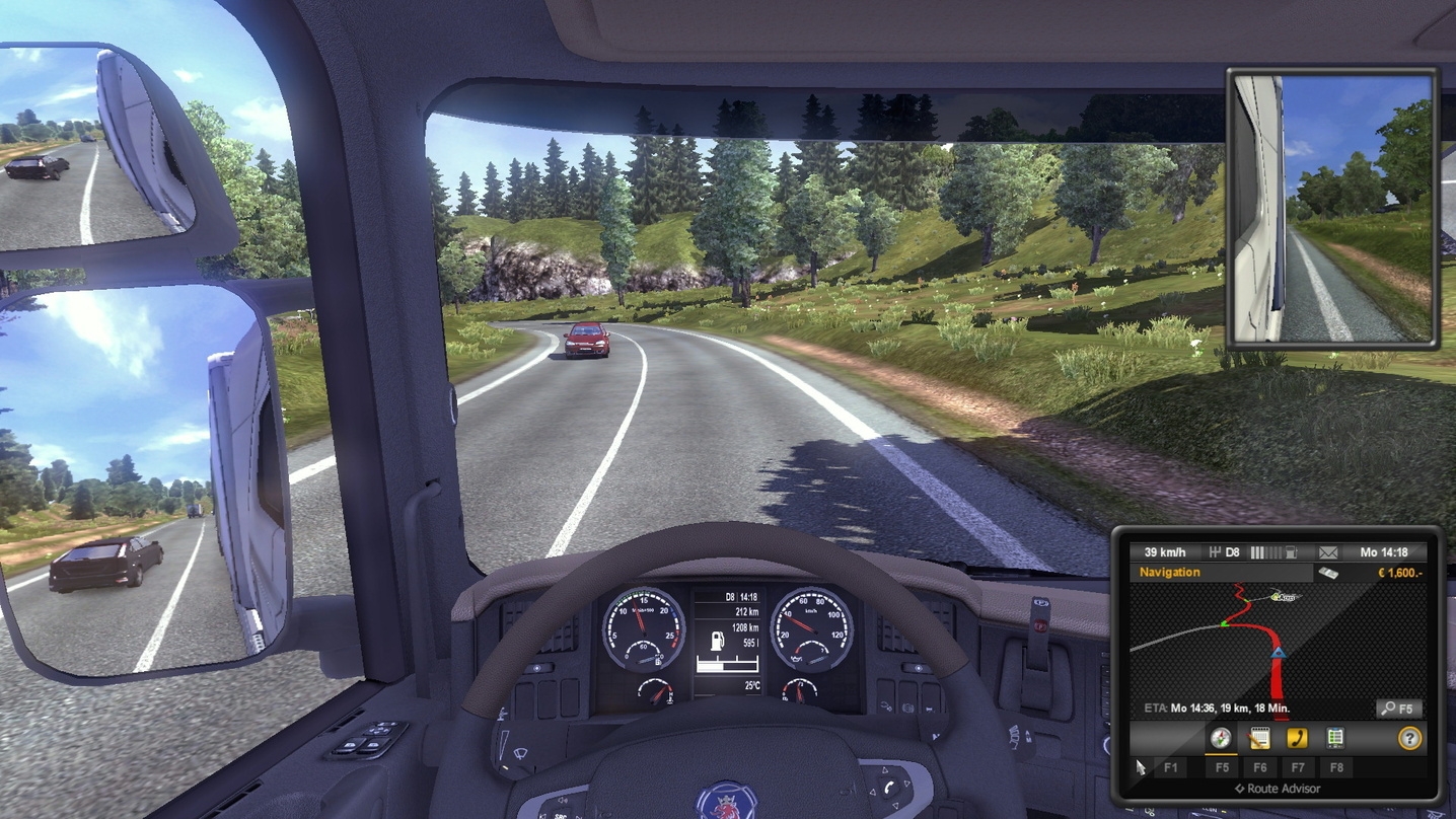 Der "Euro Truck Simulator 2" von Rondomedia rollt aus dem Nichts auf Position 4