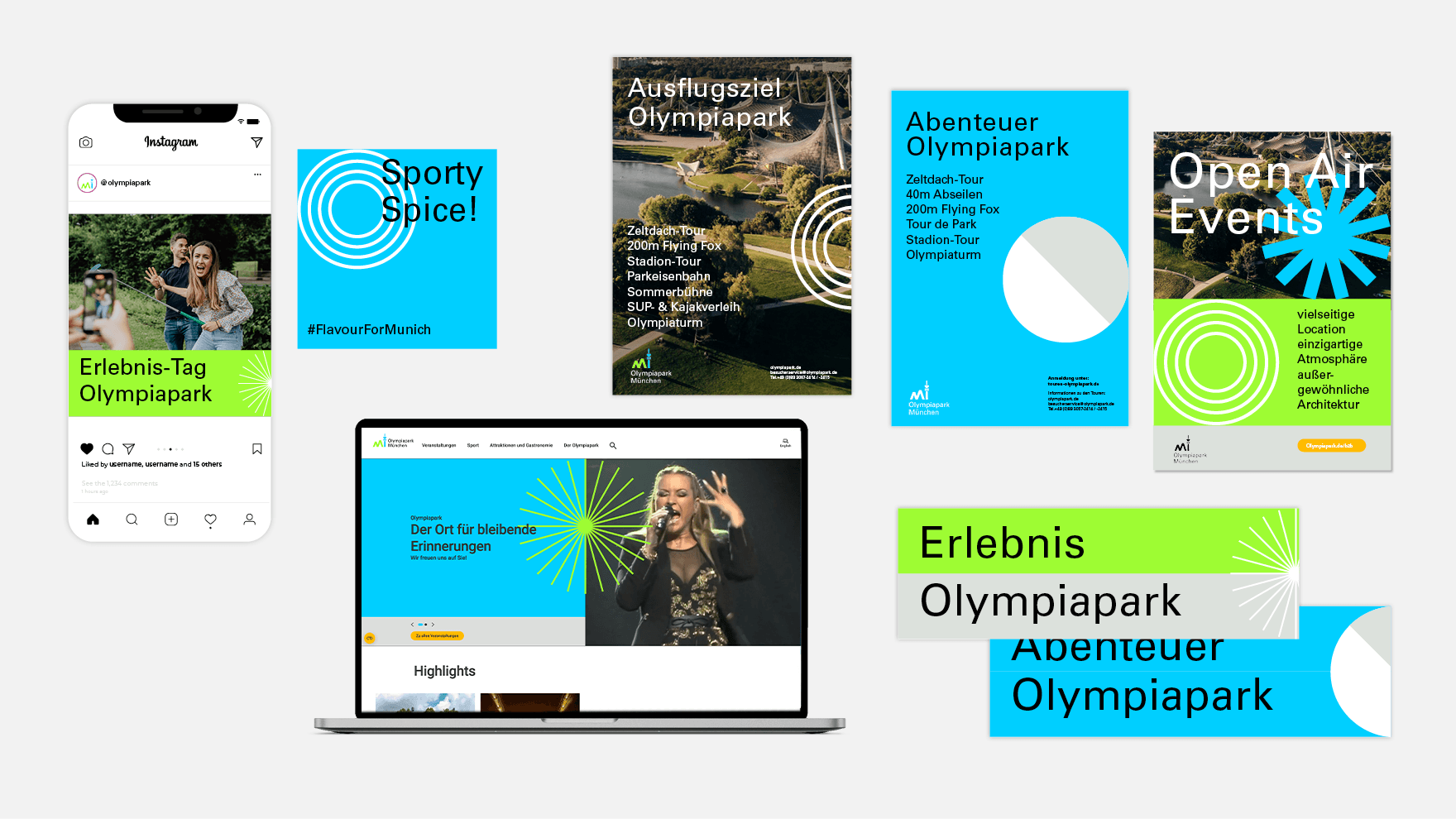 Olympiapark München erhält Preis für neues Corporate Design