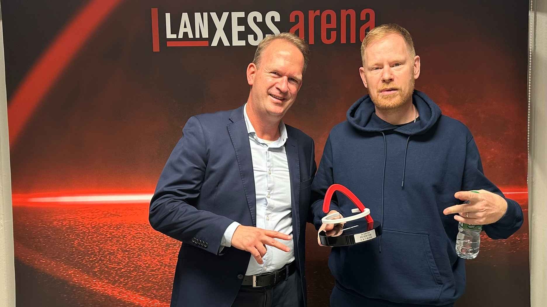 Doppelter Sold-Out-Award für Peter Fox in Lanxess Arena