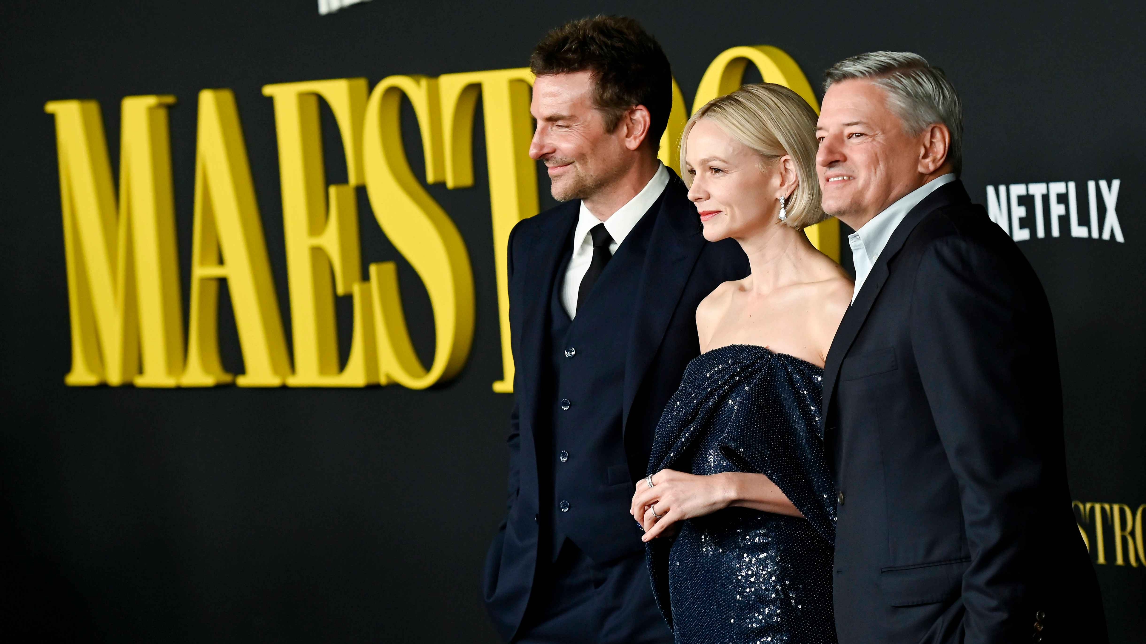 Bradley Cooper, Carey Mulligan, Ted Sarandos 2023