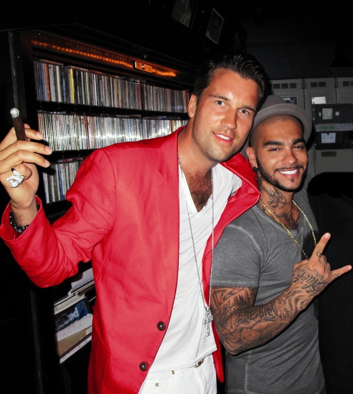 Erhalten Gold von Kontor: DJ Antoine (l.) und Timati