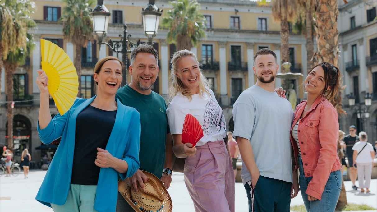 Drehstart der UFA Serial Drama für das nächste GZSZ-Highlight in Barcelona