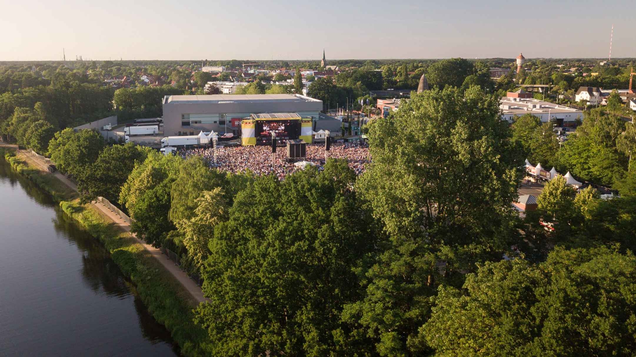 Emslandarena will noch grüner werden