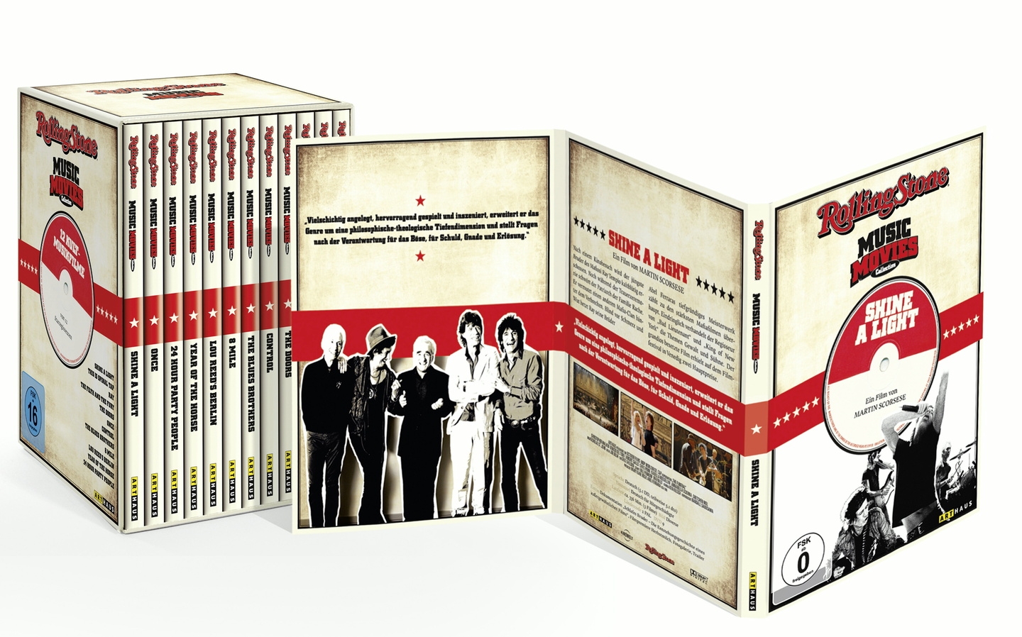 Rolling Stone Music Movies Collection - Gesamtedition