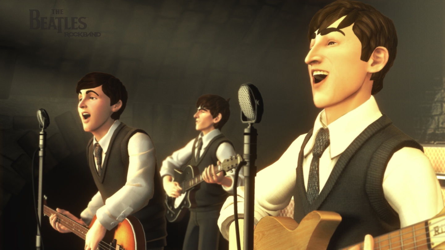 Beatles: Rock Band Bundle inkl. John Lennon Gitarrencontroller, The (PlayStation 3)