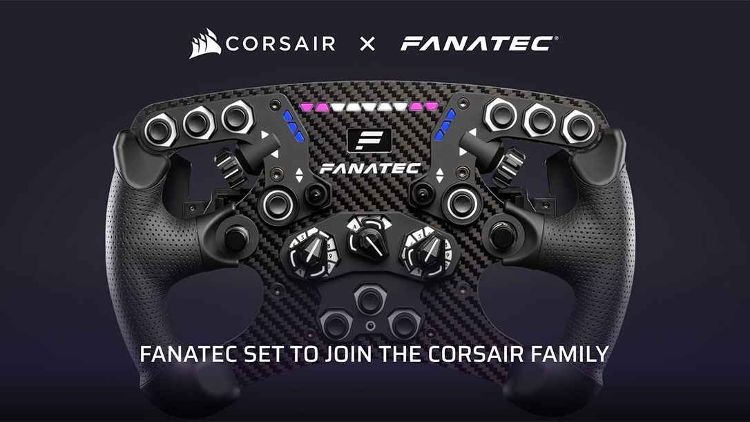 Corsair Buys Fanatec Sim Racing from Endor