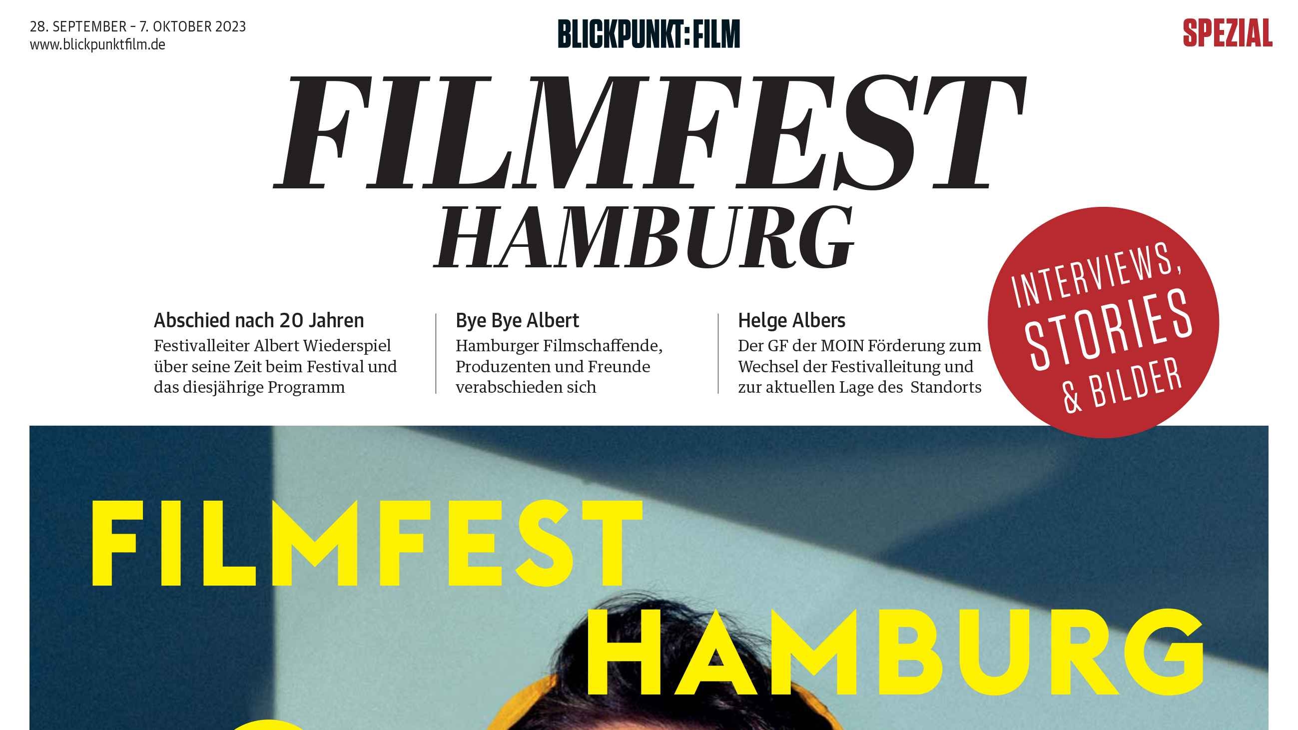 Blickpunkt:Film: Sonderheft zum Filmfest Hamburg jetzt digital lesen