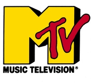 MTV (Music Television) / Logo / Emblem / Schriftzug / gelb / MTV Networks