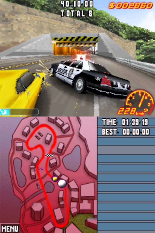 Asphalt: Urban GT 2 (Nintendo DS)