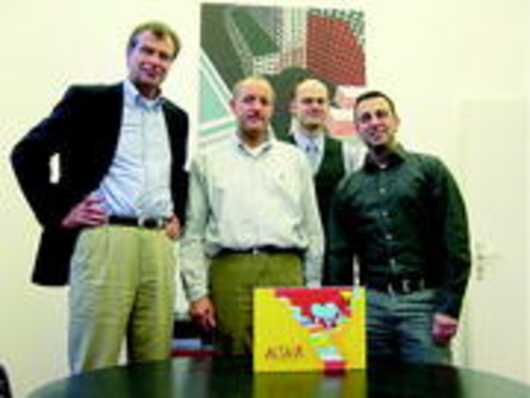Das Management von BFC (v. l.): Volker Baas (CEO), Frank Braun (CEO), Frank Lehmann (COO) und Michael Hefferon (Senior Vice President of Production)