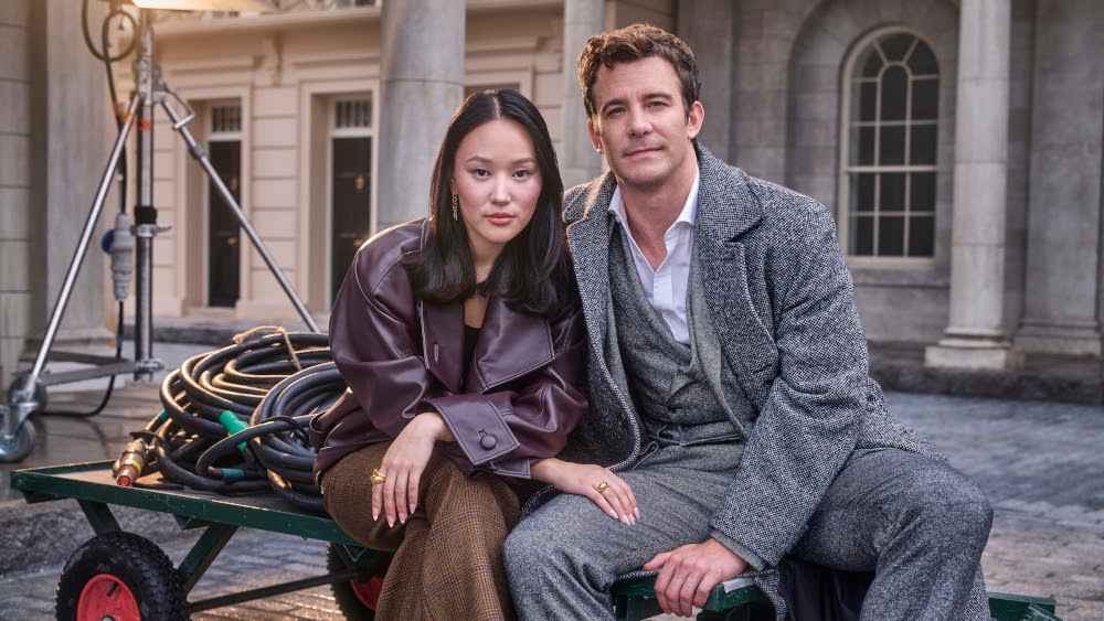 Bridgerton. (L to R) Yerin Ha, Luke Thompson of Bridgerton. Cr. Gavin Bond/Netflix © 2024