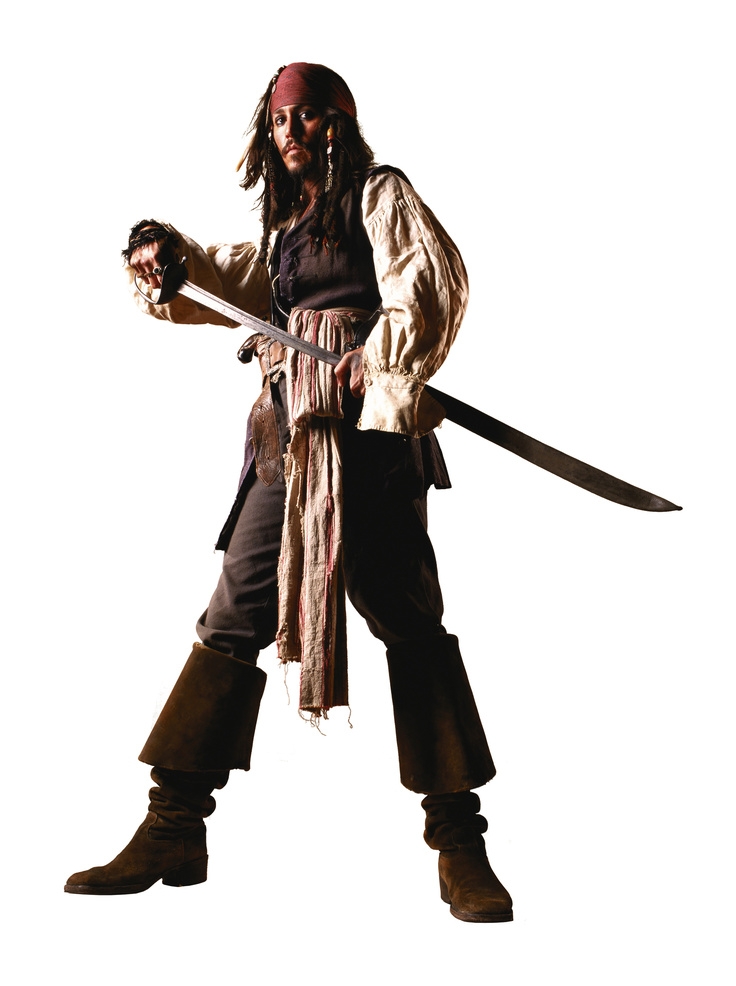 Pirates of the Caribbean - Am Ende der Welt / Fluch der Karibik / Pirates of the Caribbean - Fluch der Karibik 2 / The Pirates of the Caribbean 3 / Jack Sparrow / Johnny Depp