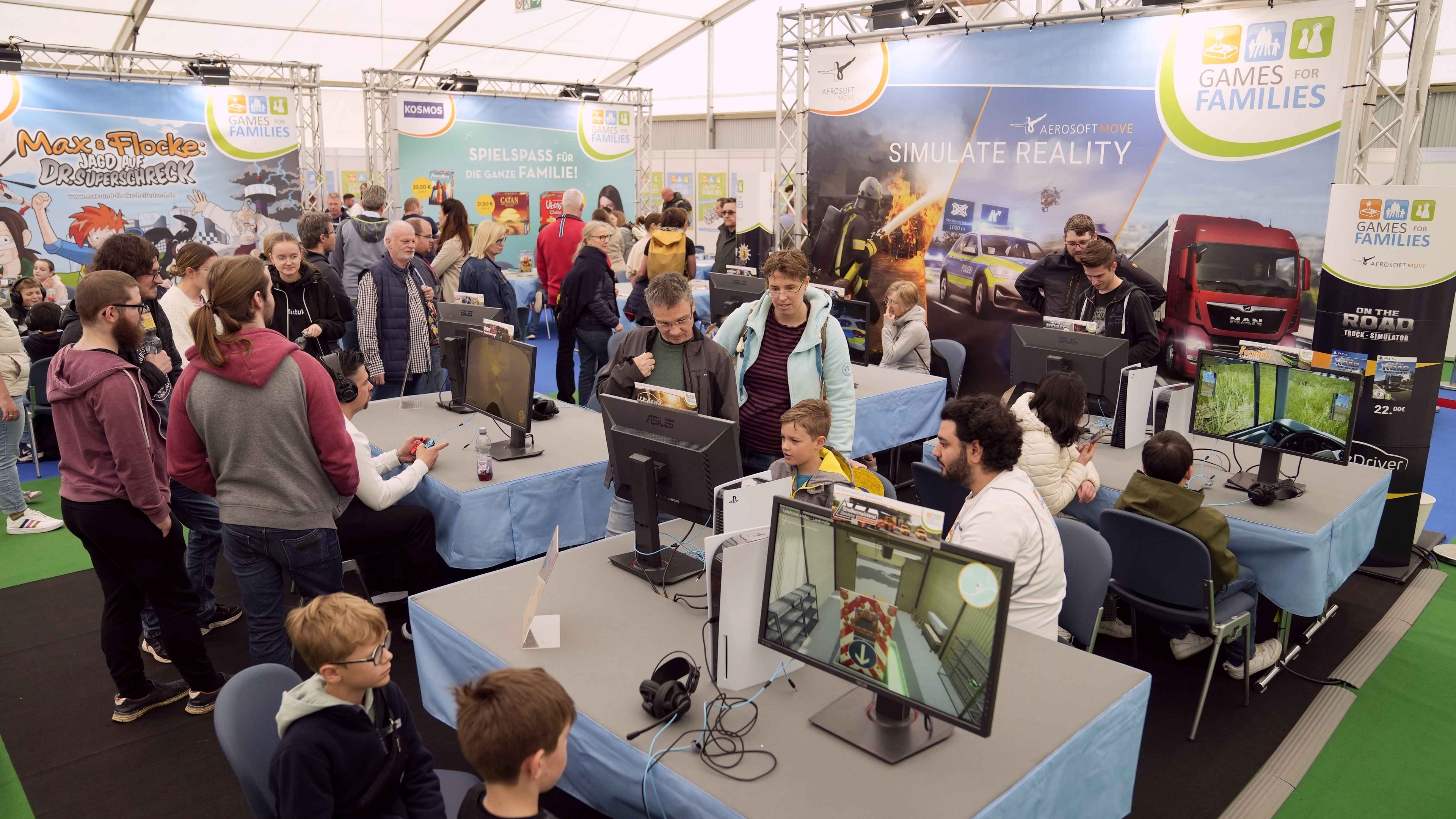 Games for Families Attracts a Large Number of Visitors in Mannheim