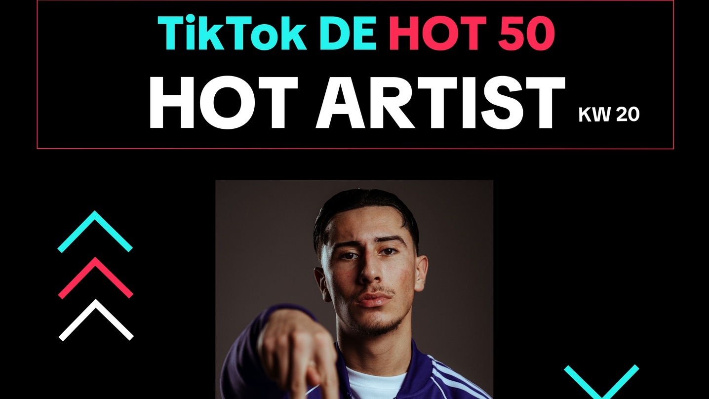 TikTok DE Hot 50 KW20: Amo schießt zum Hot Artist Of The Week