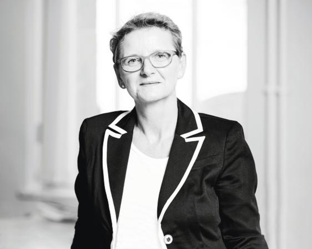 Die HDF-Vorstandsvorsitzende Christine Berg