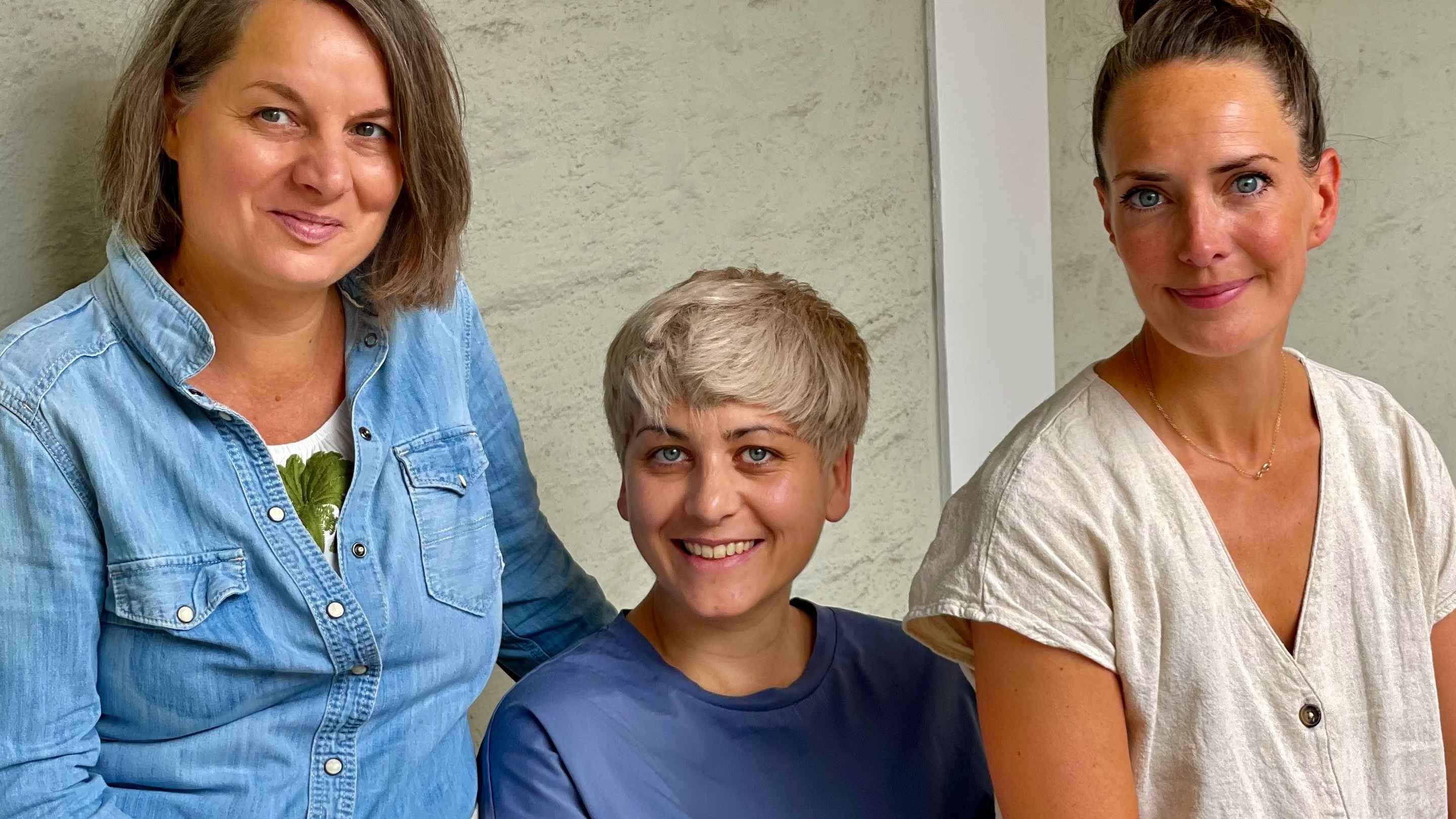 Claudia Csanky, Gina Müser und Michaela Hoff: „Teamarbeit auf allen Ebenen“