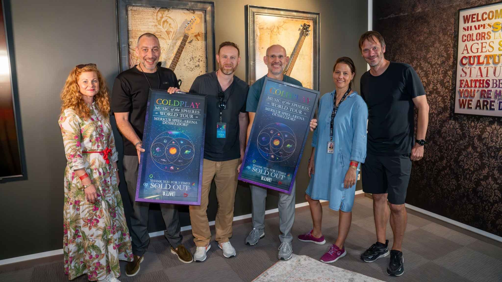 D.Live zeichnet Coldplay aus  