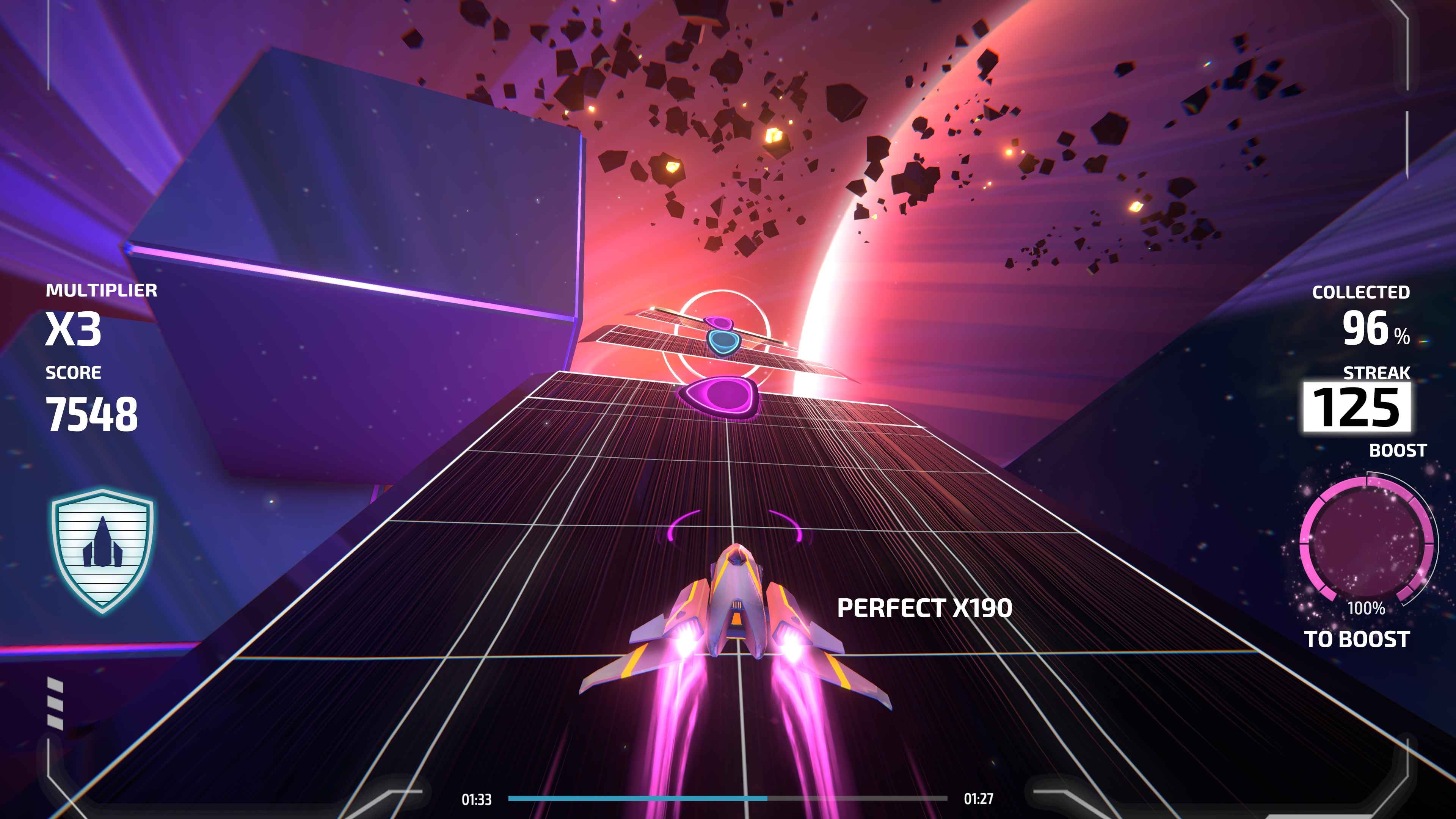 Invector: Rhythm Galaxy Screenshot