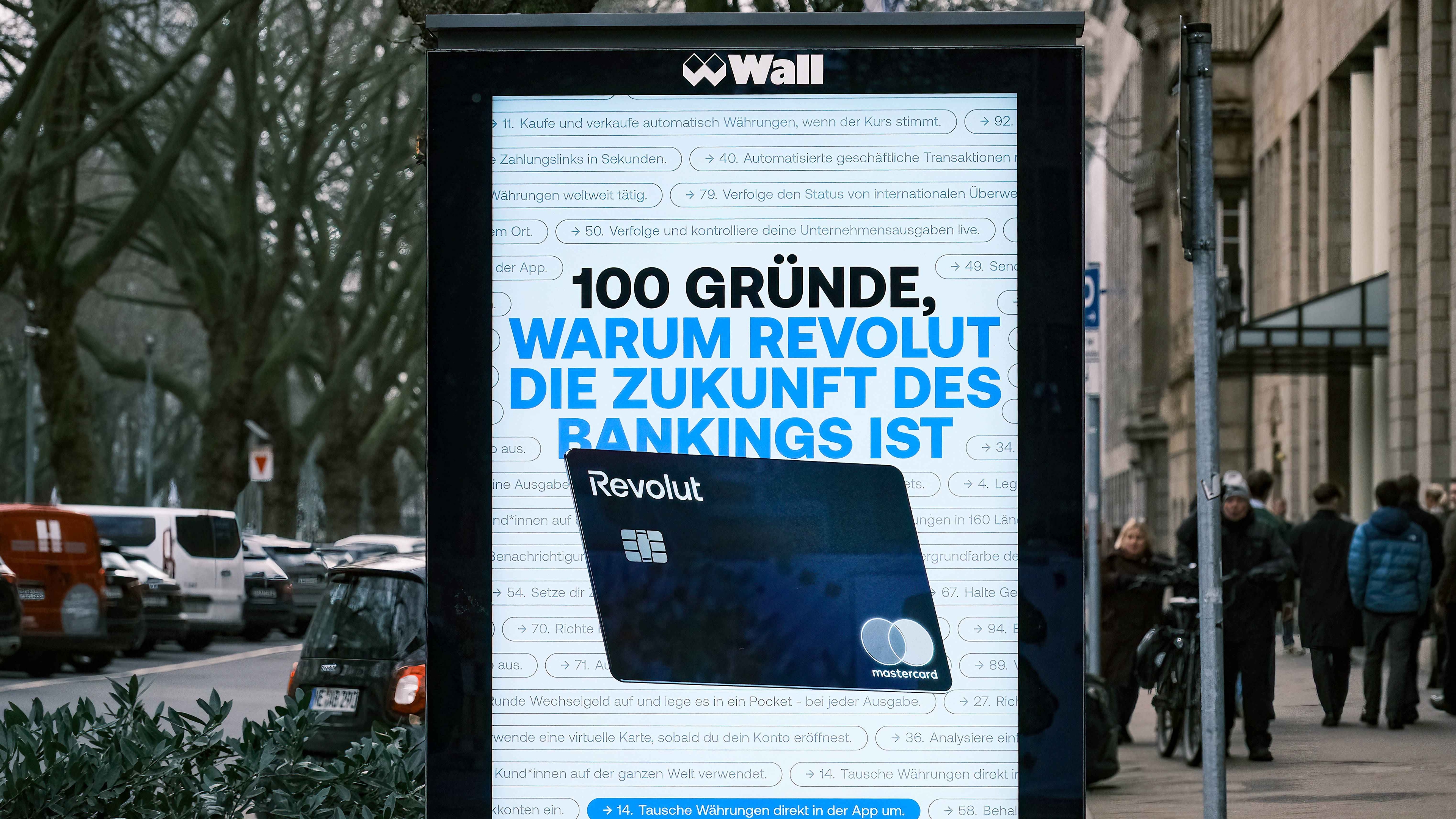 Digitalbank Revolut startet bisher größte Kampagne in Deutschland