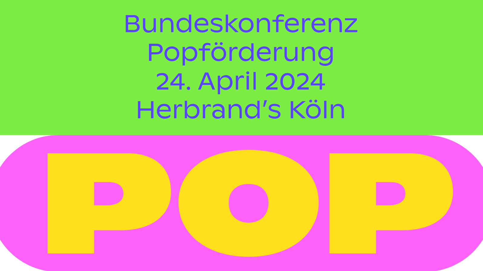 Pop Summit steigt in Köln