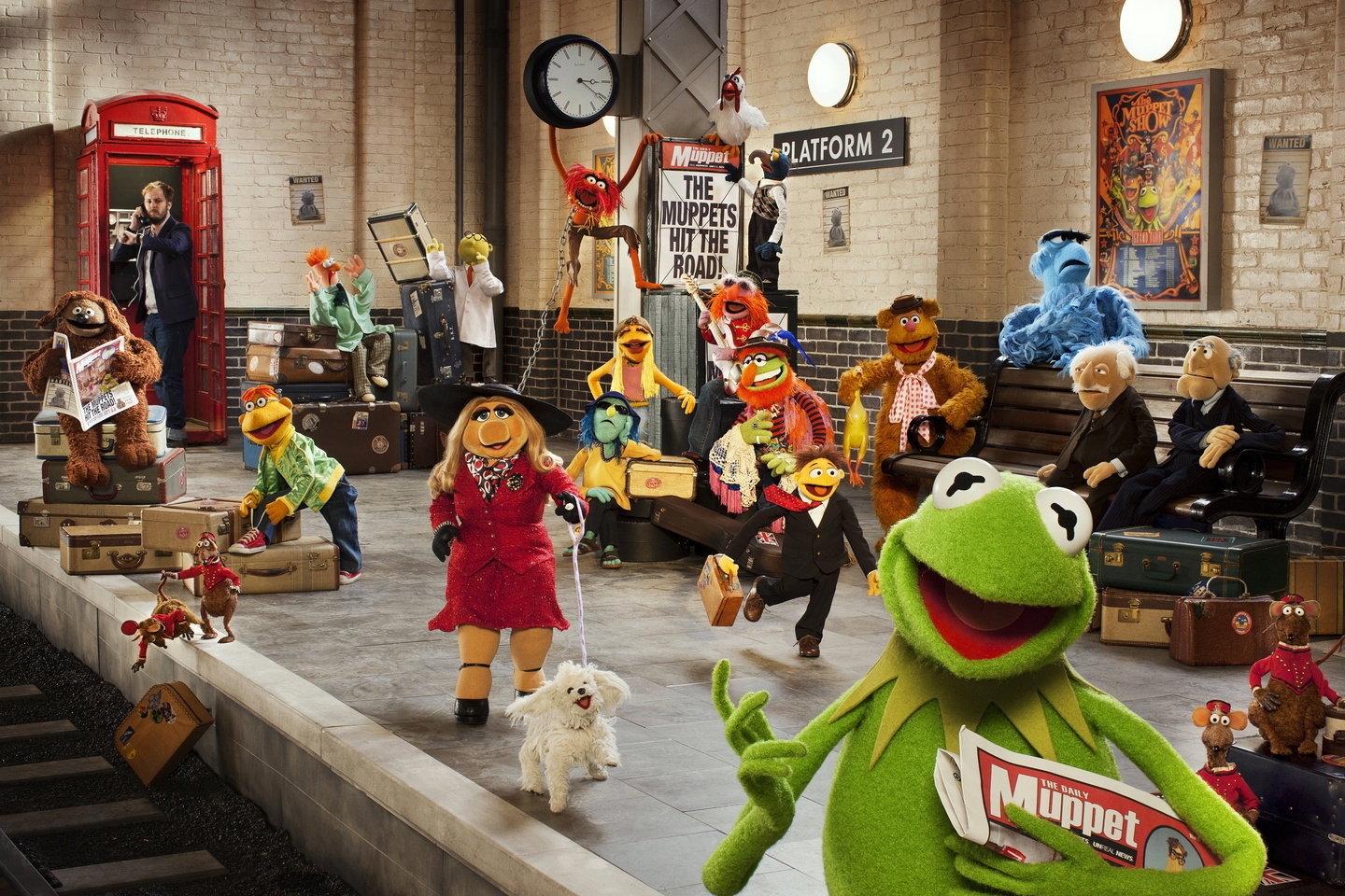 Ab 29. Mai in den deutschen Kinos: "Muppets Most Wanted"