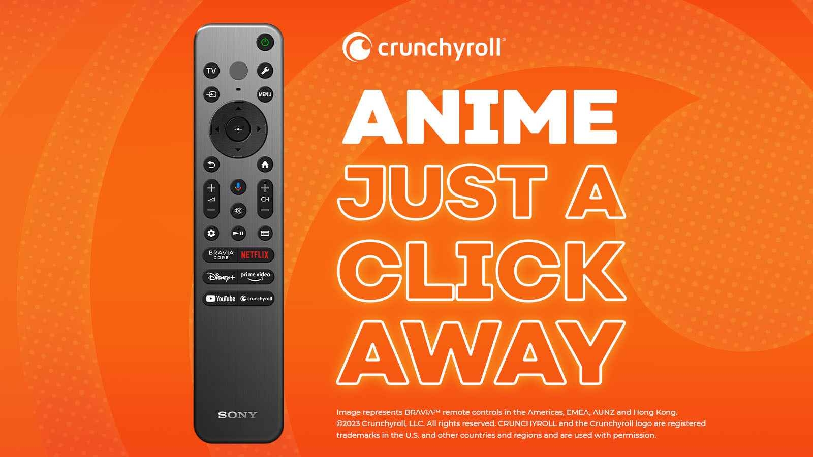 Crunchyroll erhält TV-Button