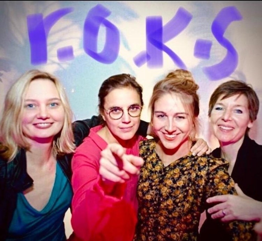 r.O.K.S. besteht aus (v.l.): Lilli Tautfest, Isabell Suba, Laura Laabs und Kerstin Polte