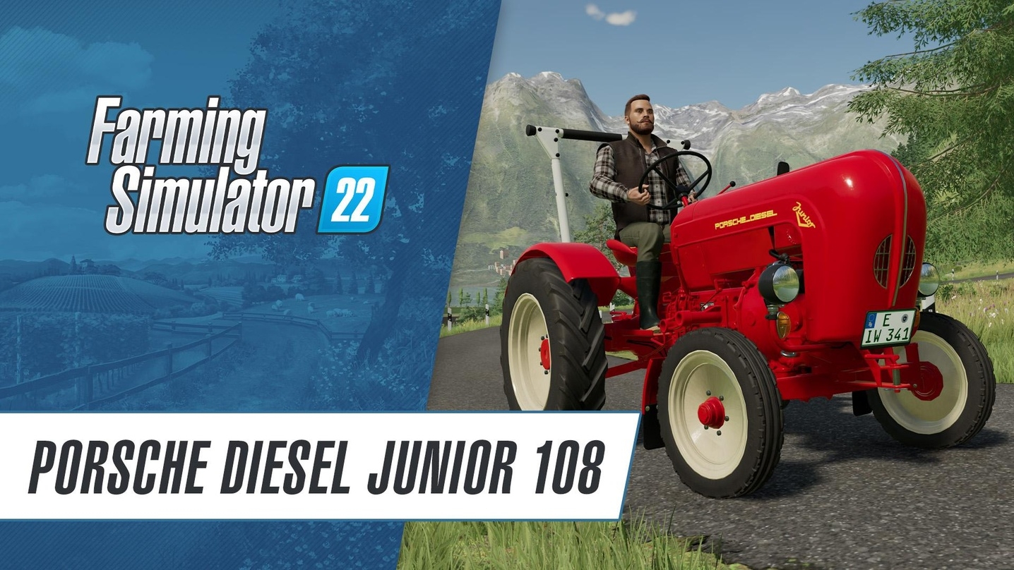 ModelbauerInnen können den Porsche-Traktor auch im "Landwirtschafts-Simulator 22" erhalten.