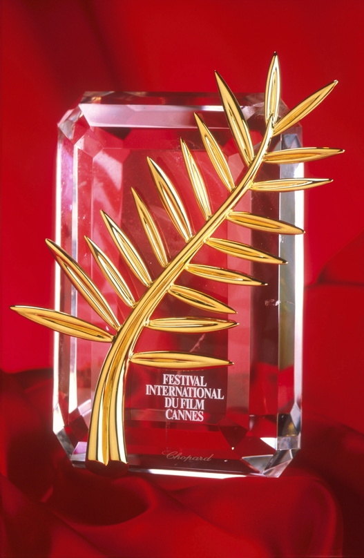 Der berühmte goldene Palmwedel - eine der begehrtesten Auszeichnungen in der Filmwelt