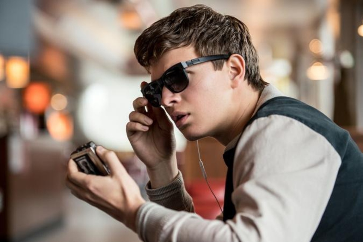 Ansel Elgort in "Baby Driver"