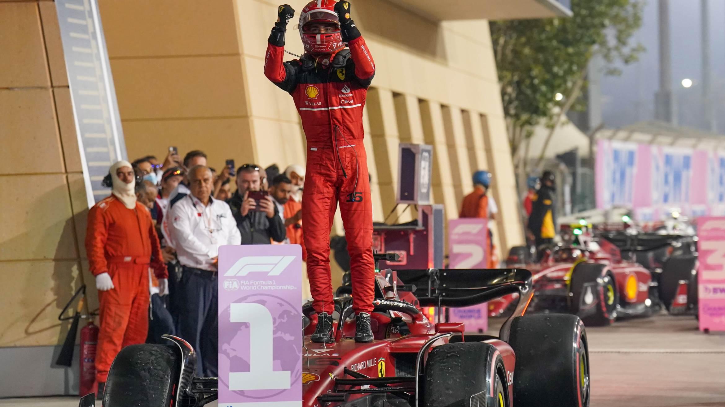 Charles Leclerc, Sieger des ersten Formel-1-Rennens der Saison 2022 - 