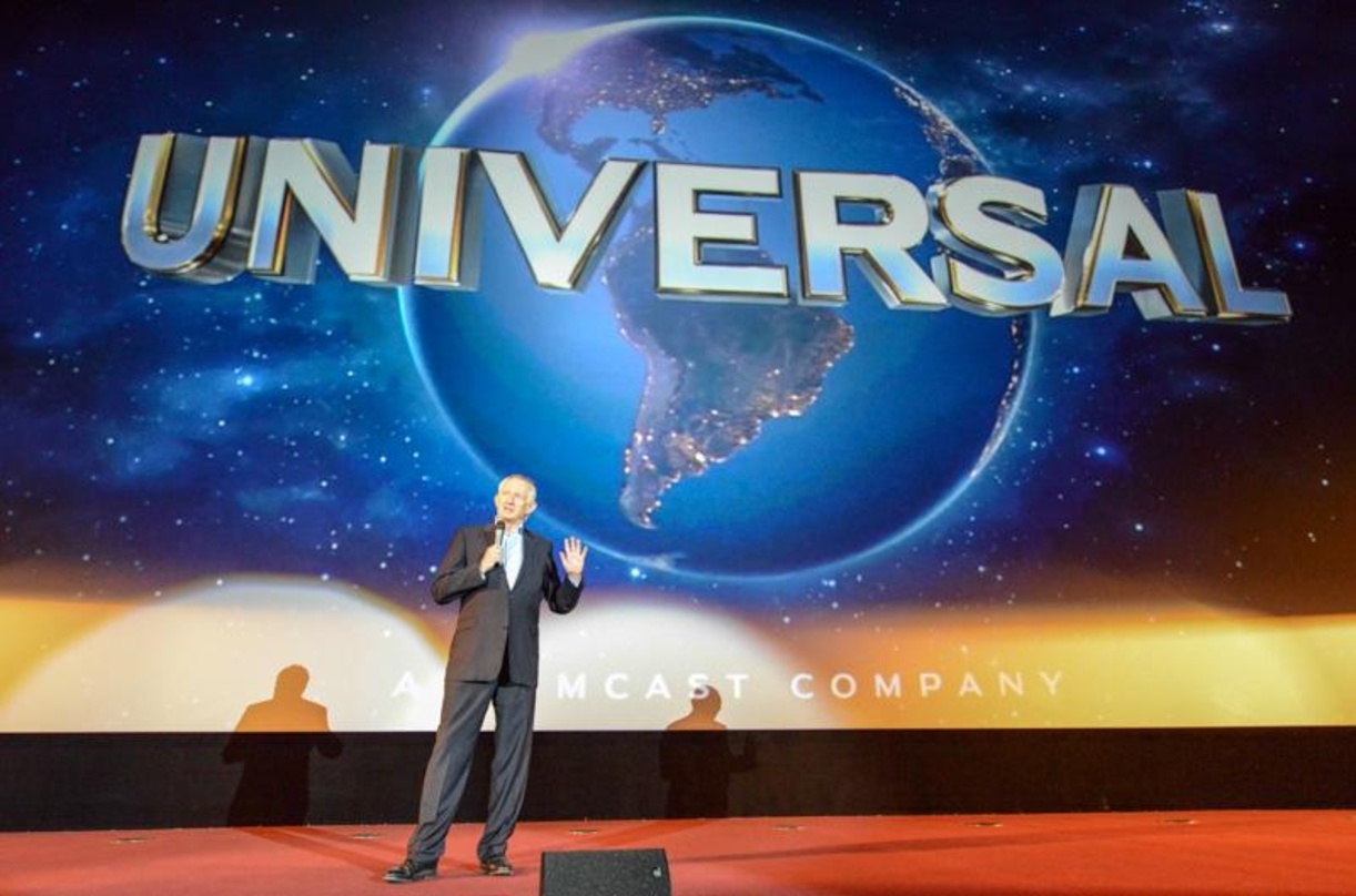 UPI-Chef Paul Steinschulte dankte den Kinobetreibern für die gute Zusammenarbeit im stärksten Jahr, das Universal je in Deutschland hatte