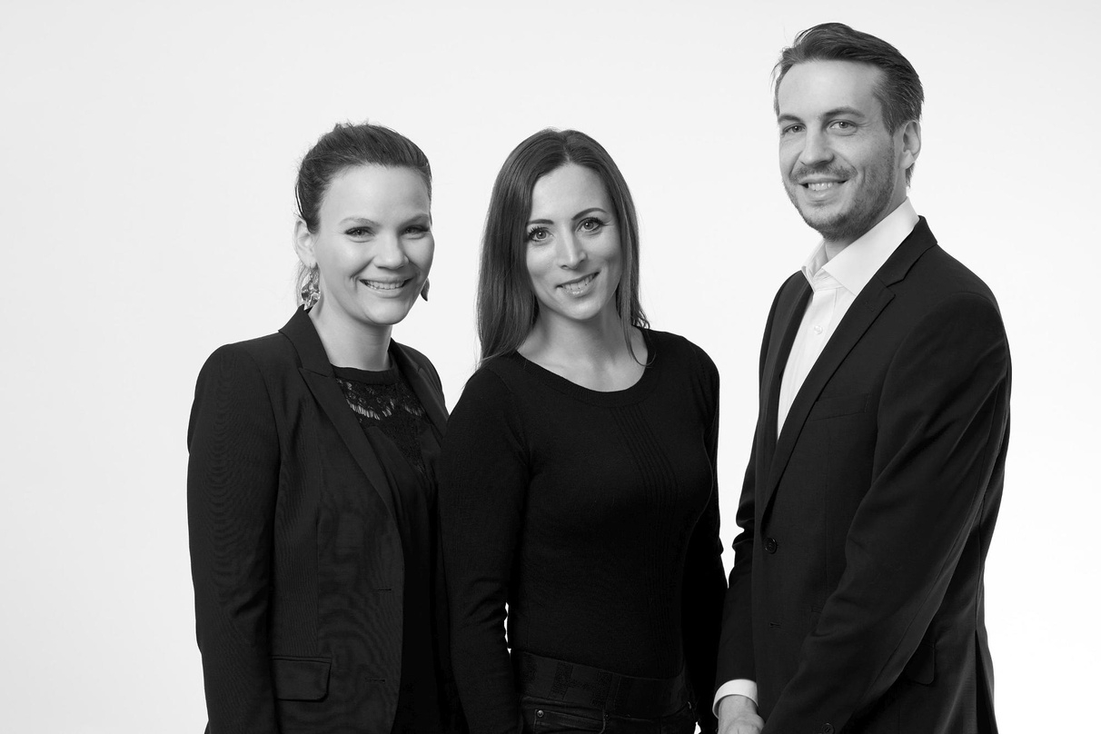Freyja Melhorn, Ariane Poschner und Stefan Dettmering (v.l.n.r.) übernehmen die PR-Arbeit von ZeniMax Germany.