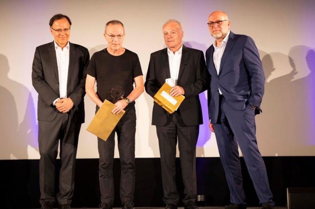 Carl Bergengruen, Thomas Heise, Peter Boudgoust, Andreas Christoph Schmidt (Mitglied der Jury)