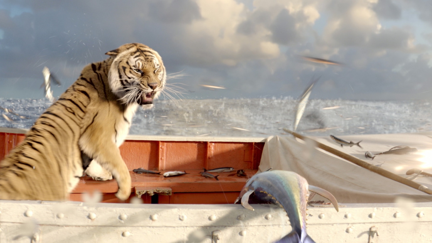 Neuer Spitzenreiter der deutschen Arthouse-Kinocharts: "Life of Pi: Schiffbruch mit Tiger"