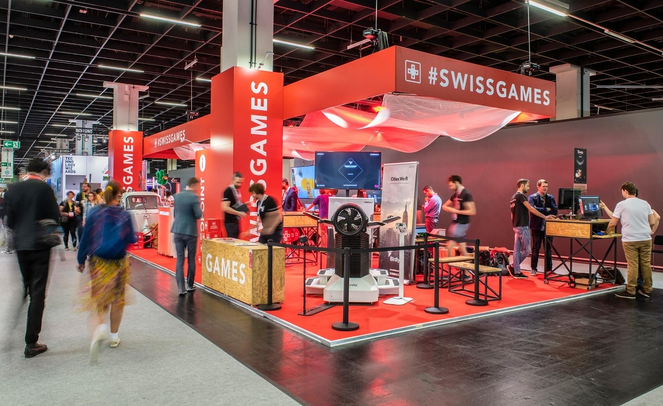 Mit Hilfe des Pro Helvetia-Labels Swissgames entsteht auch der Schweizer Gemeinschaftsstand auf der gamescom