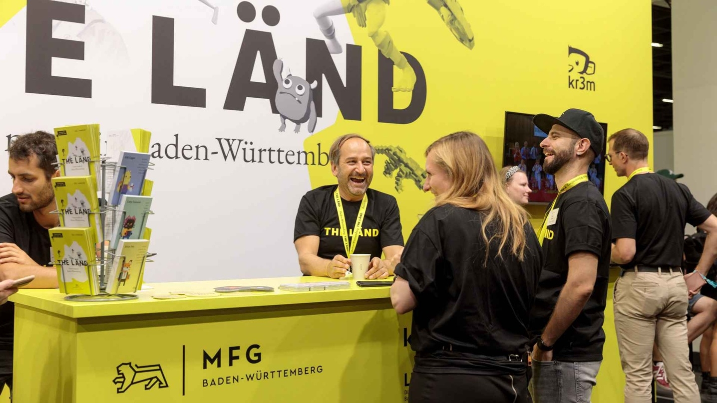 MFG Stand "The Länd" gamescom 2022