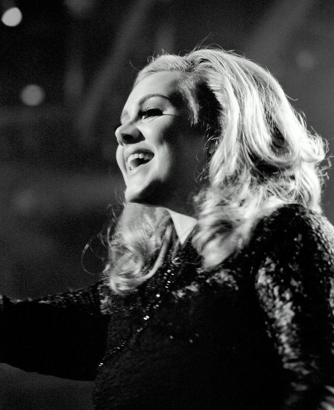 Dominierte die deutschen Album-Charts fast ganzjährig: Adele