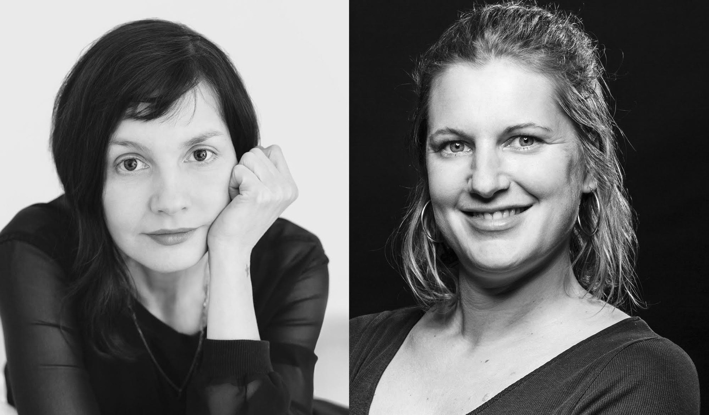 Erklären das Auswahlverfahren des Female* Producer Prize (von links): Jovanka v. Wilsdorf und Sarah Schneider