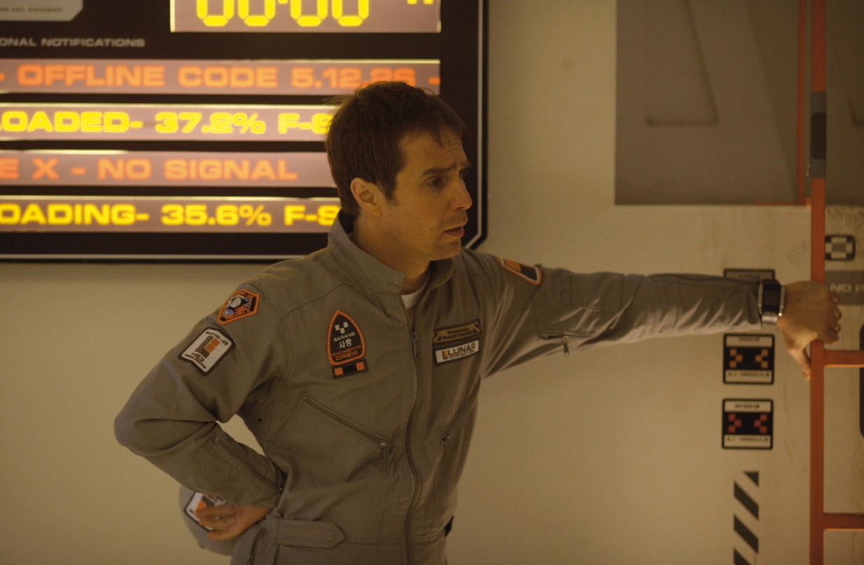 Sam Rockwell als melancholischer Astronaut in "Moon"