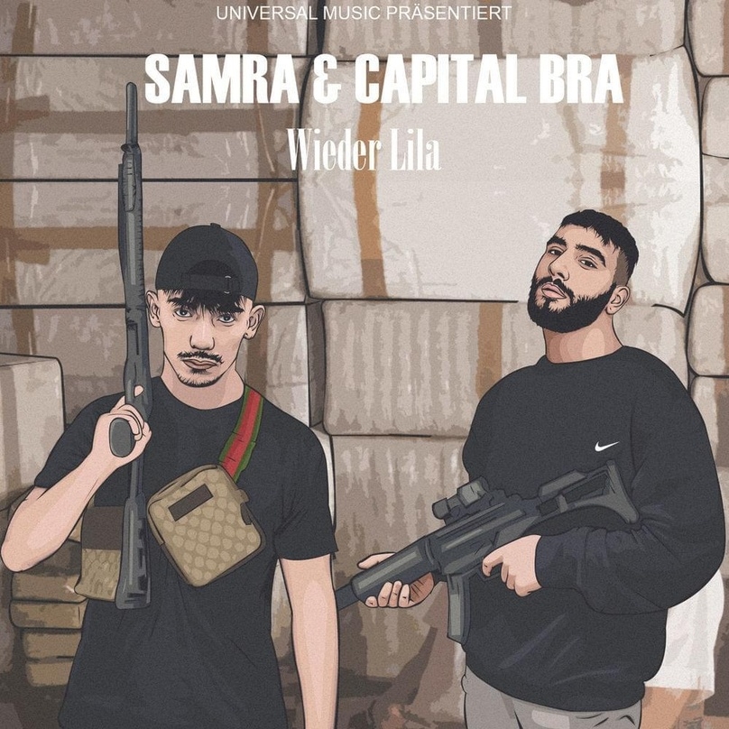 Gilt als die 13. Nummer-eins-Single für Capital Bra: "Wieder lila" von Samra & Capital Bra