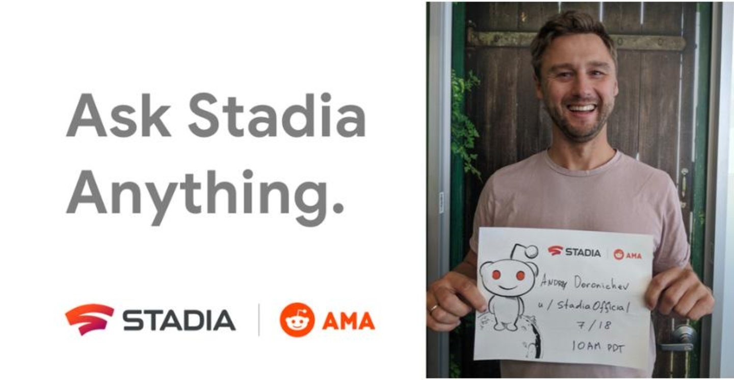  Andrey Doronichev, Director of Product Stadia, stellt sich den Fragen der reddit-Nutzer