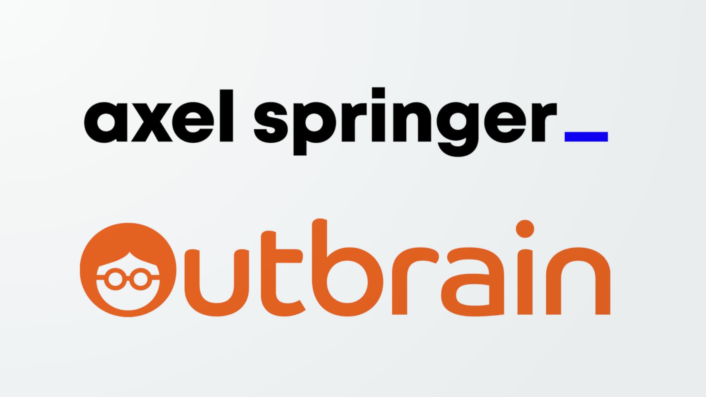 Gehen künftig gemeinsame Wege: Axel Springer und Outbrain -