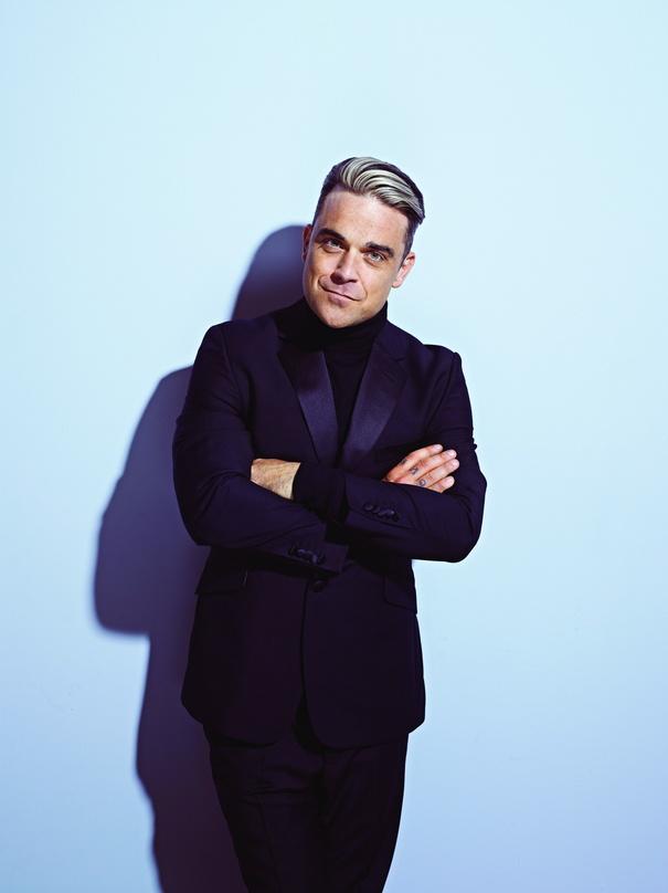 Bleibt mit seinem Swing-Album oben in Österreich: Robbie Williams