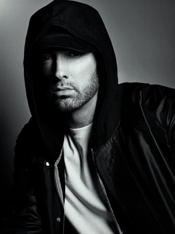 Hält sich auf der Pole Position bei den Alben: Eminem