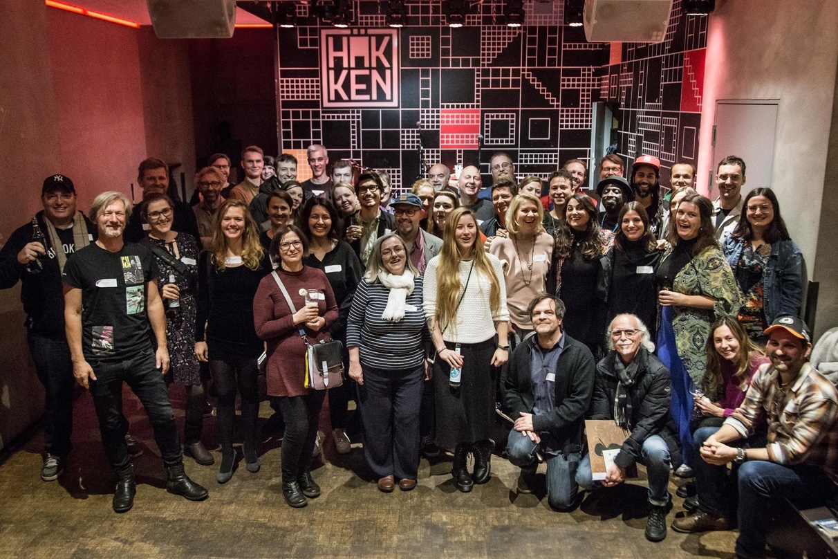 Ein letztes Abschlussfoto: die Teilnehmer der siebten Ausgabe von Danish Vibes